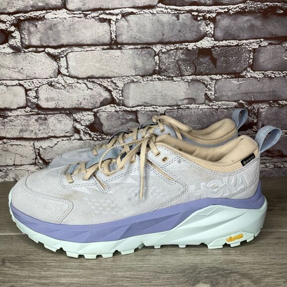 Hoka One One Kaha Low GORE-TEX Arctic Ice Purple Gym Shoes Men 11M US/45 1/3EU - Picture 1 of 16